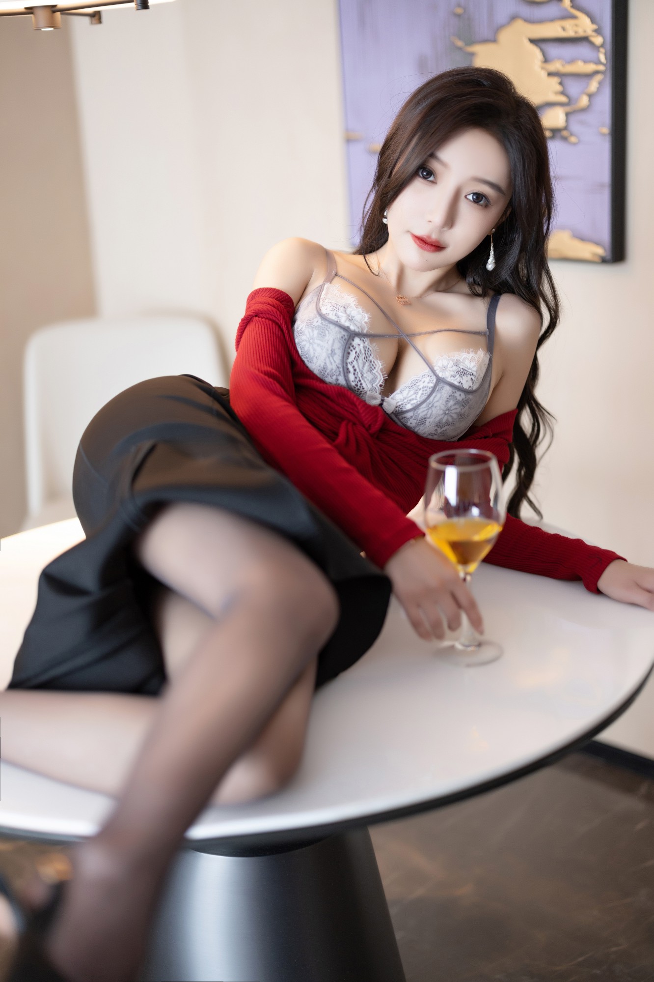 内购无水印 [XIAOYU语画界] VOL.987 王馨瑶黑色鱼尾裙+花絮视频 [136P+1V-1558MB]